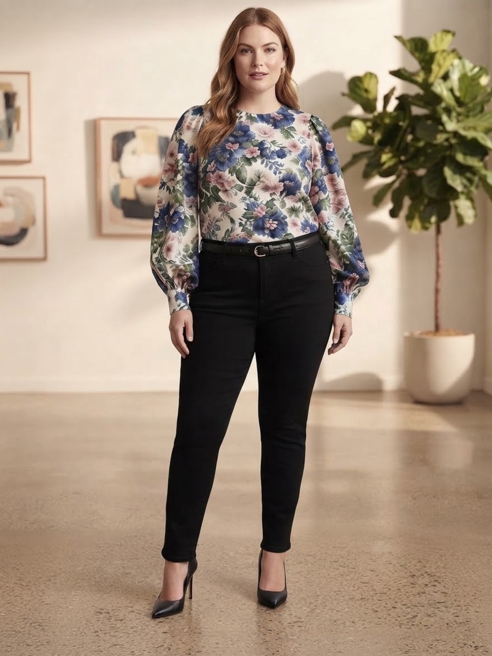 Nine West  Jeans Cigarette Mid Rise Skinny Jeans